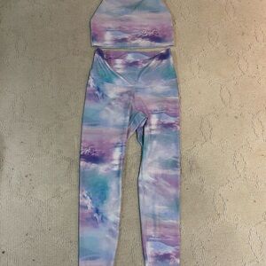 Old Navy Multicolor Tie-Dye Leggings
